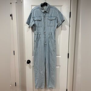 We The Free Sky Blue Denim Jacket